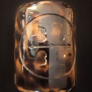 Tory Burch Tortoise Shell Cuff Acrylic Bracelet